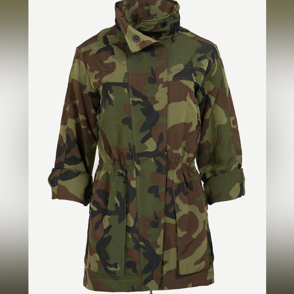 “My Anorak” brand came green classic anorak jacket rare & sold out womens sz L